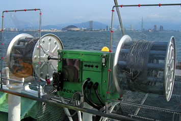 Squid fishing machines